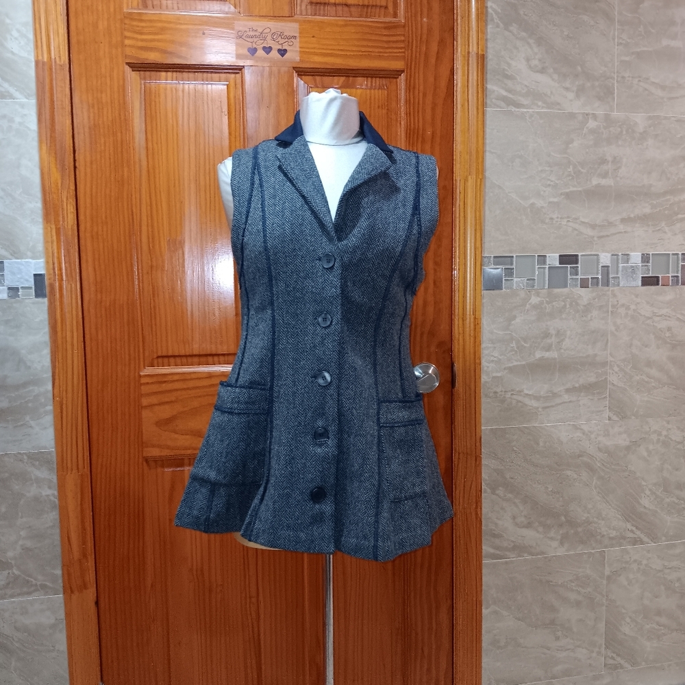 Elemente Clemente Green&Blue Vest Size 3